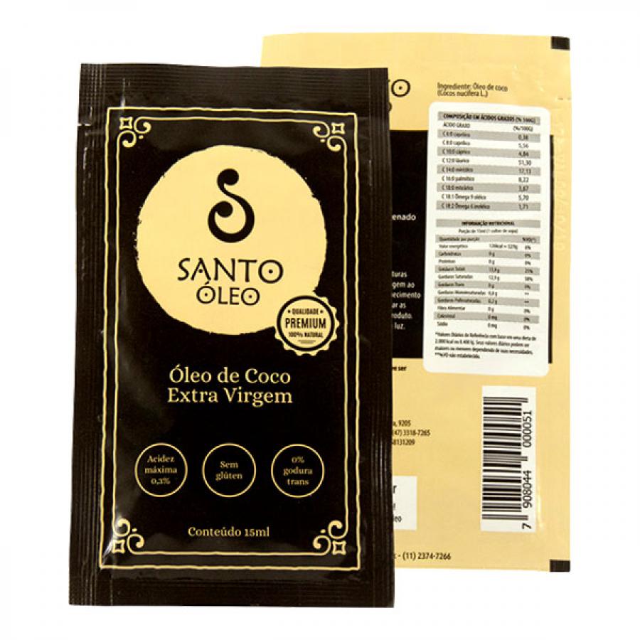 Óleo De Coco Extra Virgem Santo Óleo 15ml