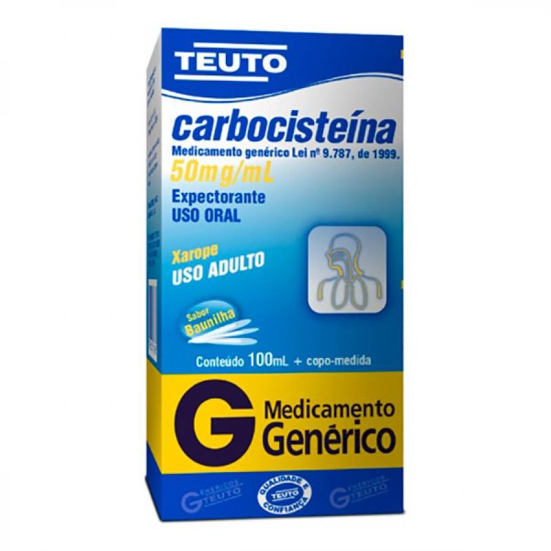 Carbocisteina Xarope Infantil 100Ml