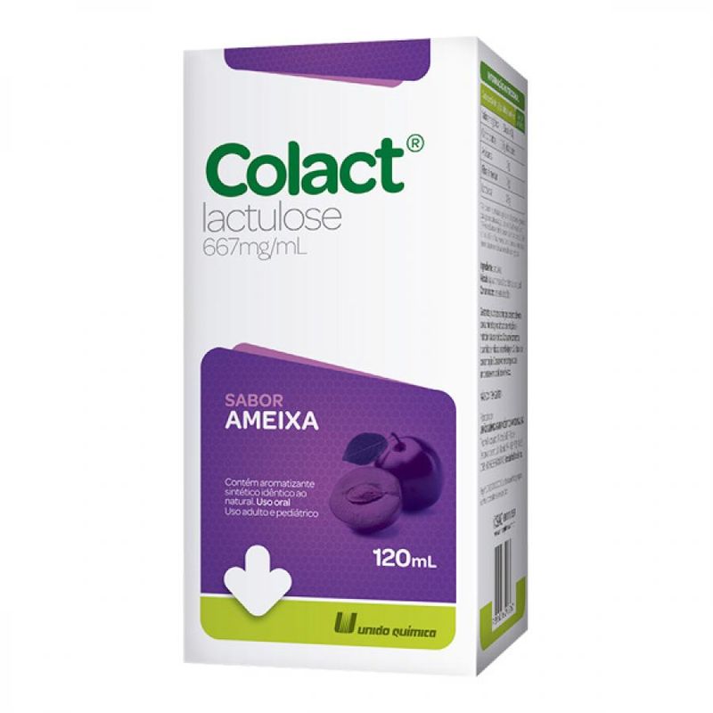 Colact 120ml Solucao 667mg/ml Ameixa - drogariacatarinense