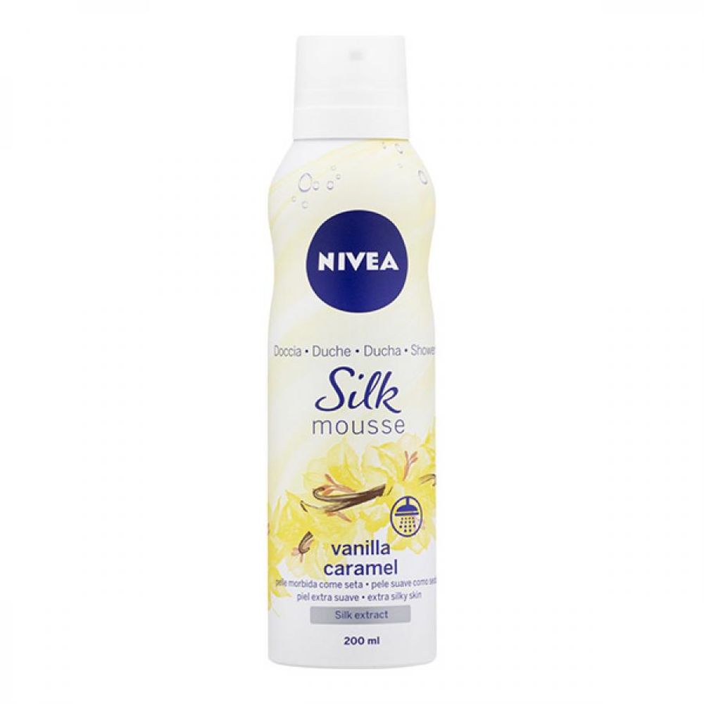 Espuma-De-Banho-Nivea-Silk-Mousse-Vanilla-Caramel-200ml