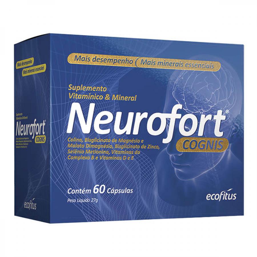 Neurofort Cognis Caixa Com 60 Cápsulas