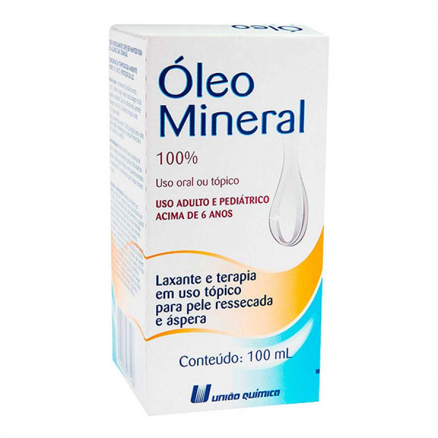 Óleo Mineral União Química 100ml