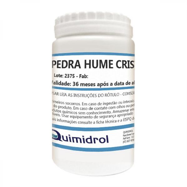 Pedra Hume Cristal Quimidrol 90g