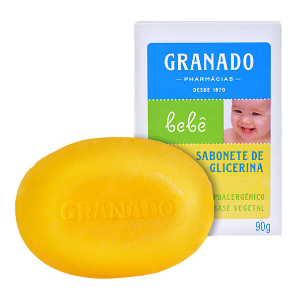 Sabonete Em Barra Granado Bebê 90g Sabonete Em Barra Granado Bebe 90g