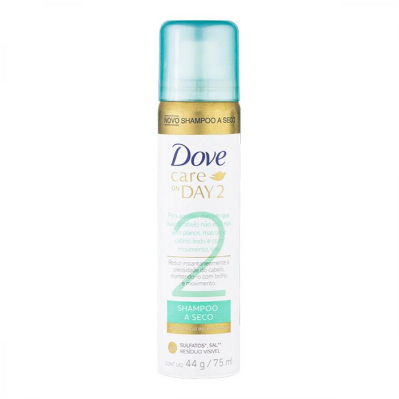 ShampooASecoDoveCareOnDay2RenovadorInstantâneo75ml