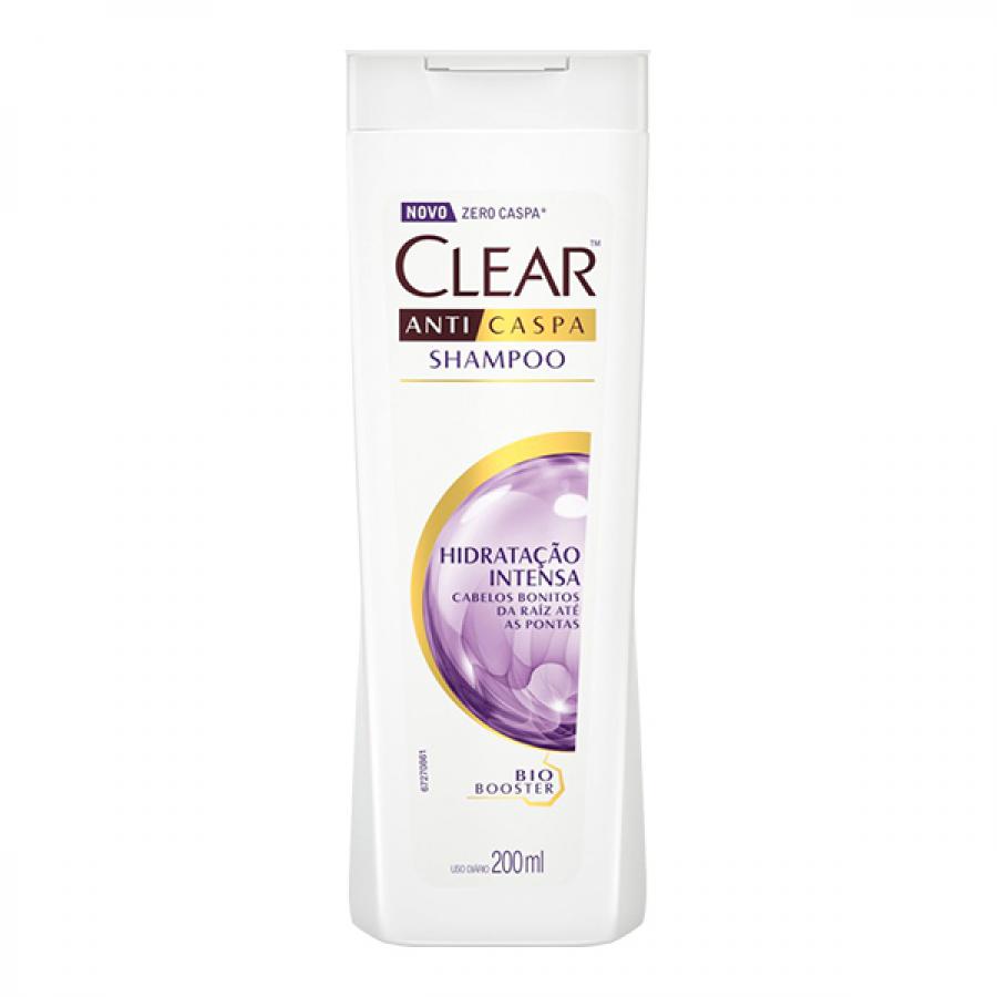 Shampoo Clear Women Anticaspa Hidratação Intensa 200ml