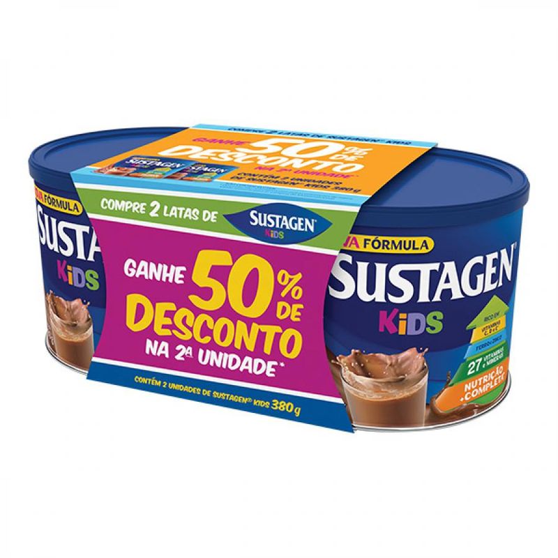 Sustagen-Kids-Chocolate-2-Unidades-De-380g - drogariacatarinense