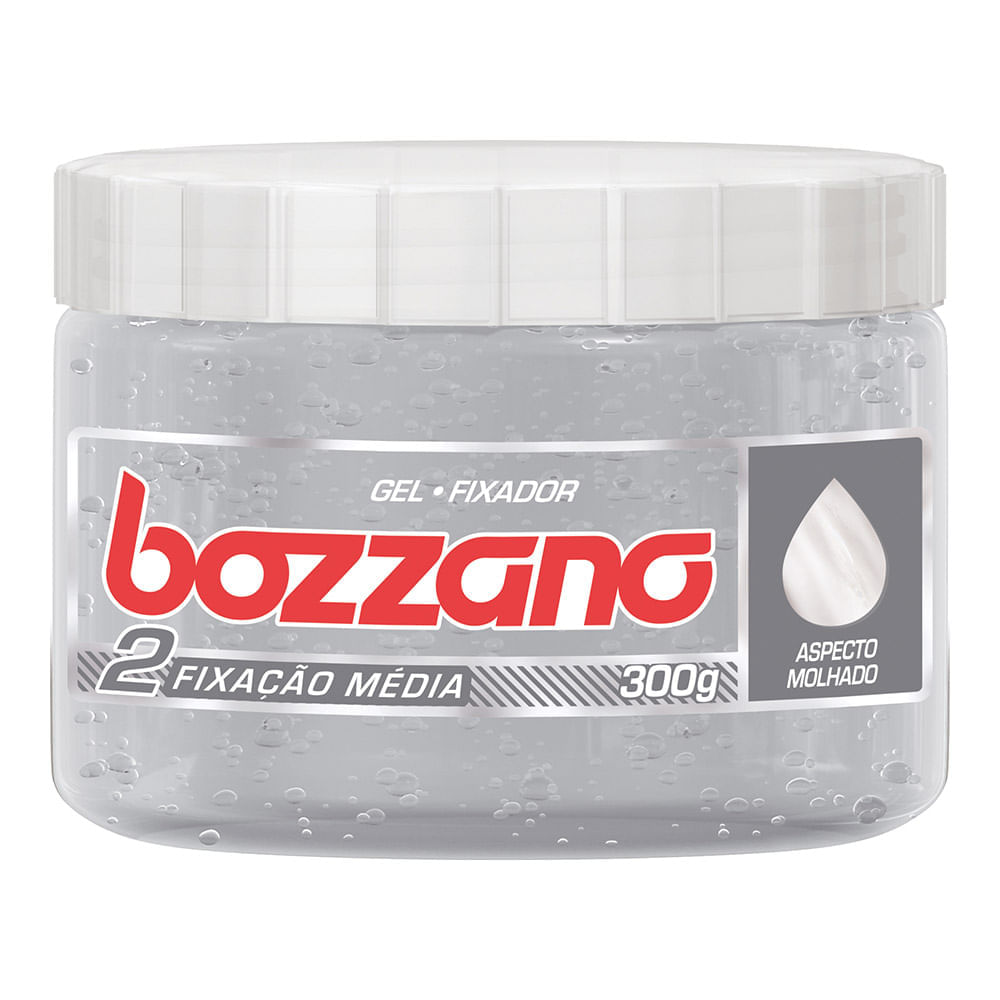 Gel Fixador Bozzano Aspecto Molhado 2 Media Fixacao 300g
