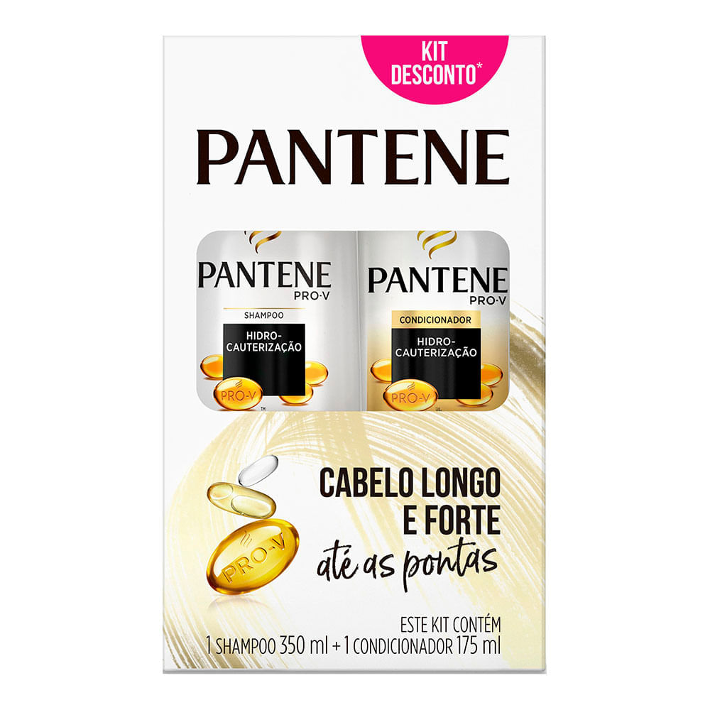 Shampoo + Condicionador Pantene 350+175ml Hidro-cauterizacao Especial