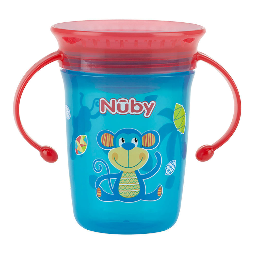 COPO NUBY DECORADO C/ALCA 240ML REF:NB1041085
