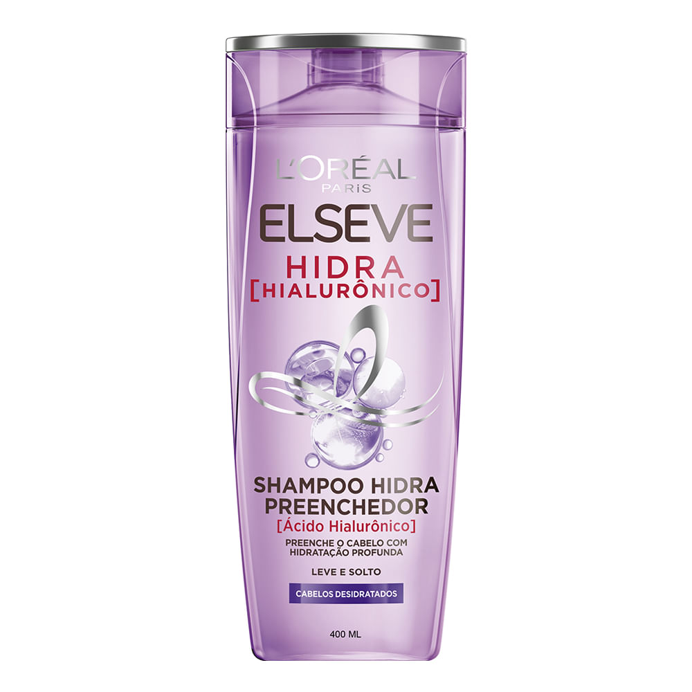 Shampoo Elseve 400ml Hidra Hialuronico