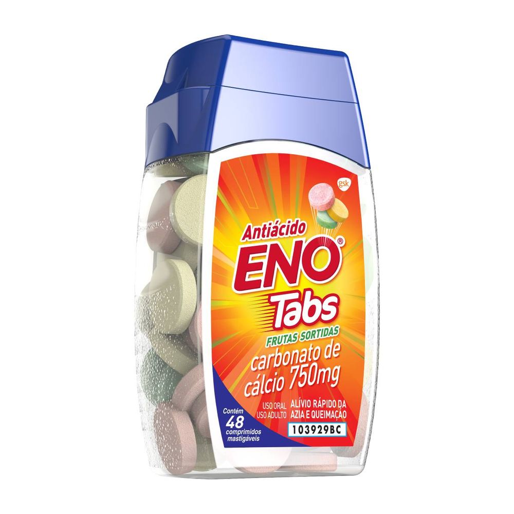 Pastilhas Mastigaveis Eno Frutas Sortidas, Alivio Rapido Contra Azia ...