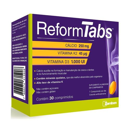 Reform-Tabs-Com-30-Comprimidos