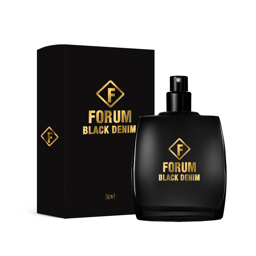 Black Denim Forum Deo Colônia - Perfume Unissex 50ml