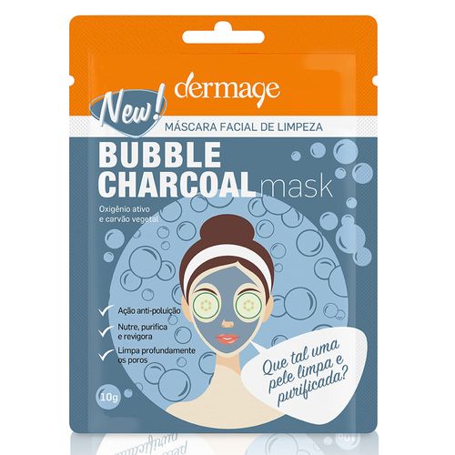 Mascara-Facial-De-Limpeza-Dermage-10gr-Sache-Bubble-Charcoal