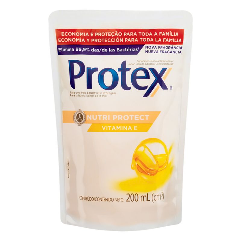 Sabonete-Protex-Liquido-Antibacteriano-200ml-Vitamina-E-Refil
