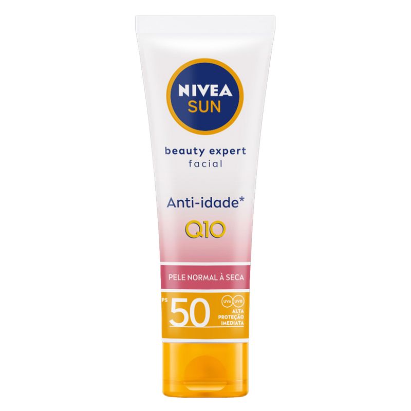 Protetor-Solar-Nivea-Beauty-Expert-Facial-Fps50-Hidratante-Q10-50g