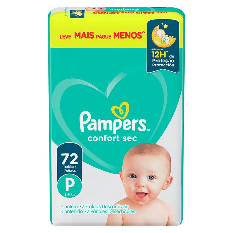 -Fralda-Pampers-Confort-Sec-Com-72-Tamanho-P-Especial