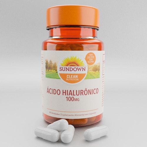 Acido-Hialuronico-Sundown-Com-30-Capsulas-100mg
