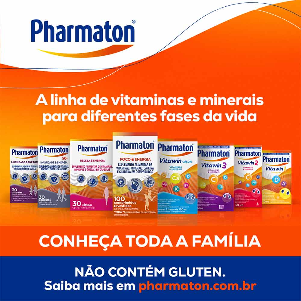Polivitamínico Pharmaton Foco E Energia 60 Comprimidos ...