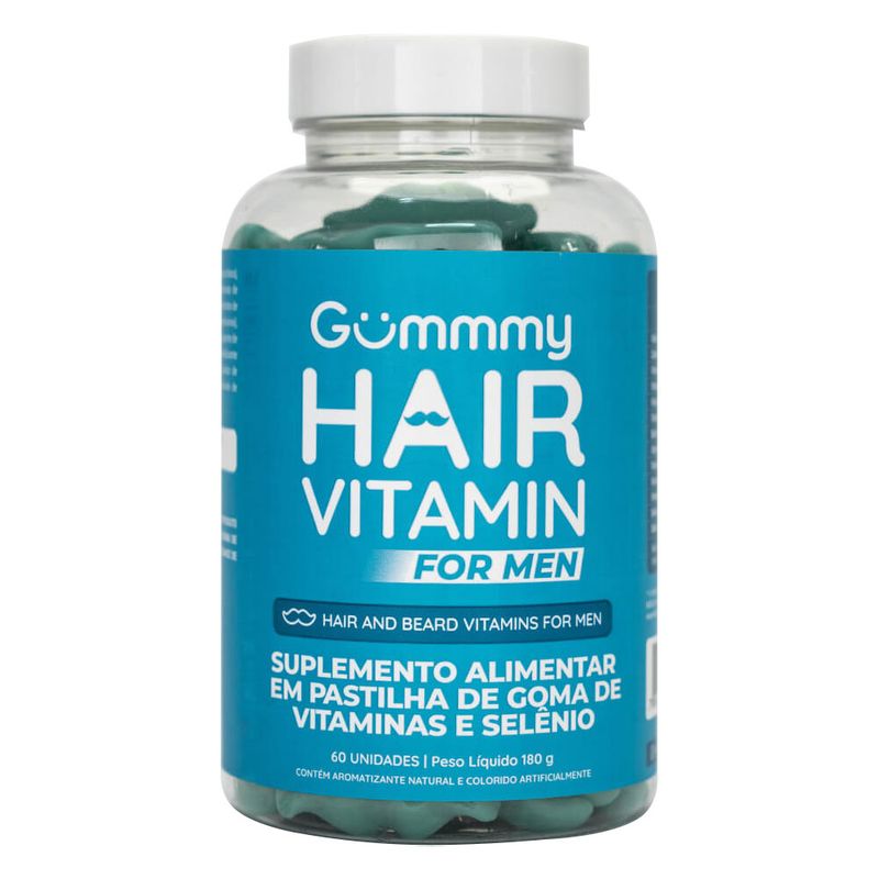 Gummy-Hair-Vitamin-Com-60-Gomas-For-Men