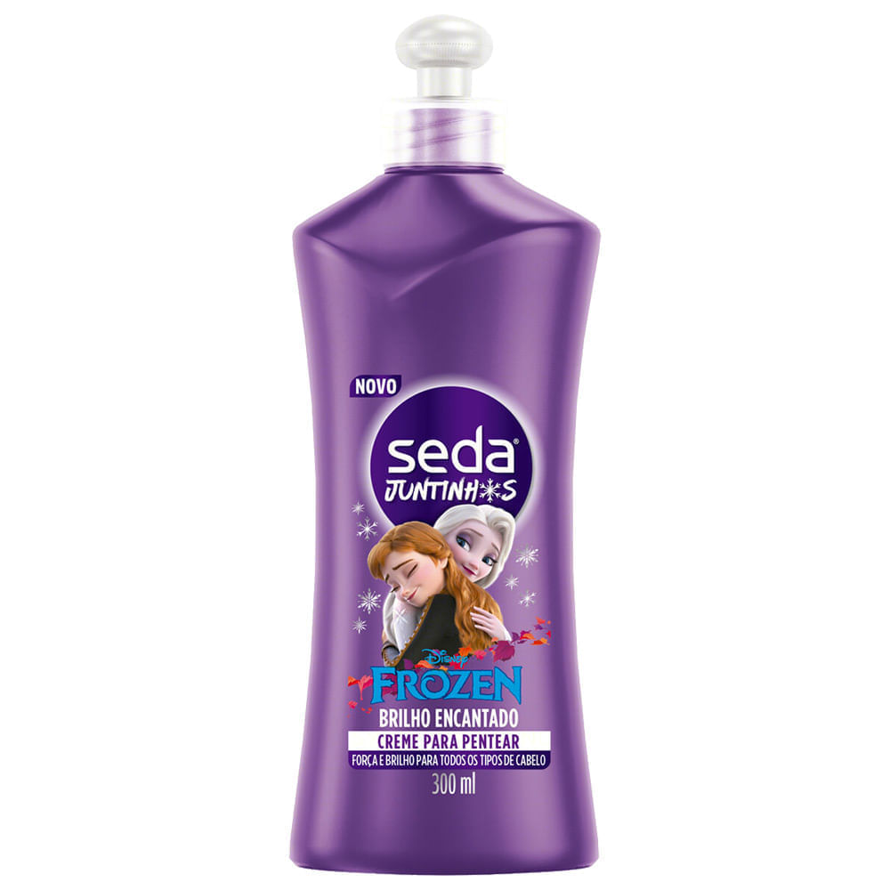 Creme Para Pentear Seda Juntinhos Frozen Brilho Encantado
