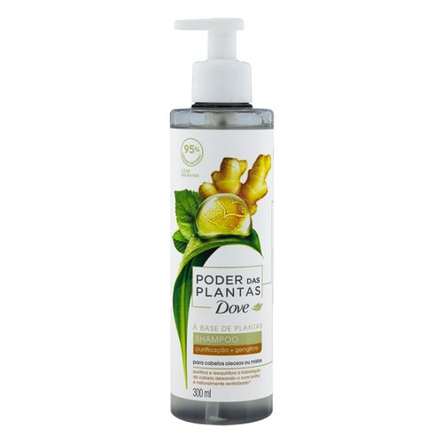 Shampoo-Dove-Poder-Plantas-300ml-Purificacao---Gengibre