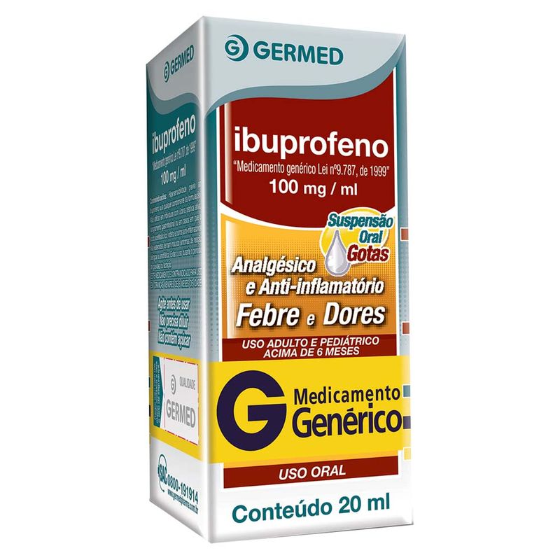Ibuprofeno-Germed-20ml-Gotas-100mg-ml-Generico