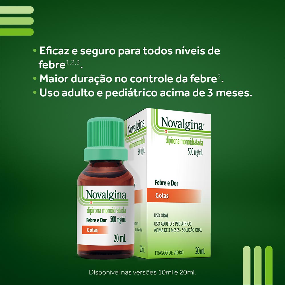 Novalgina Gotas 20ml - Drogariacatarinense