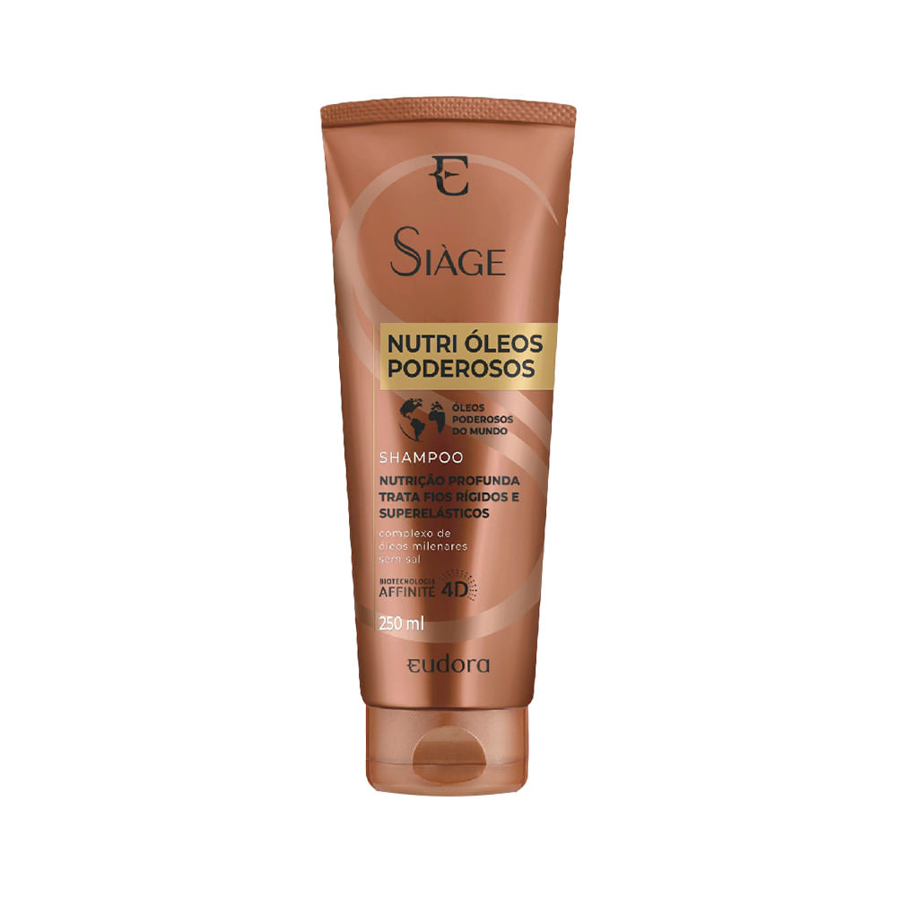 Shampoo Eudora Siage Oleos Poderosos 250ml