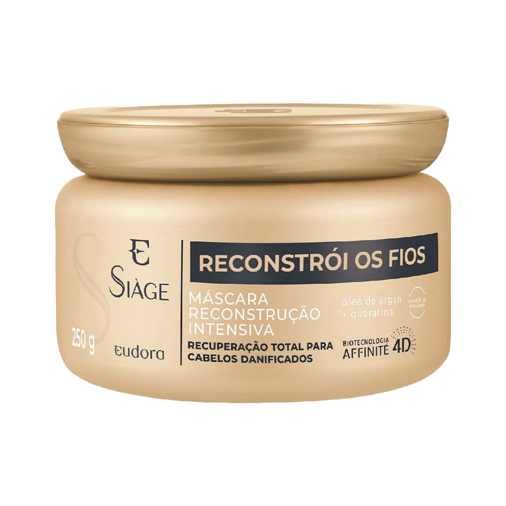 Mascara Para Tratamento Eudora Siage Reconstroi Fios 250g