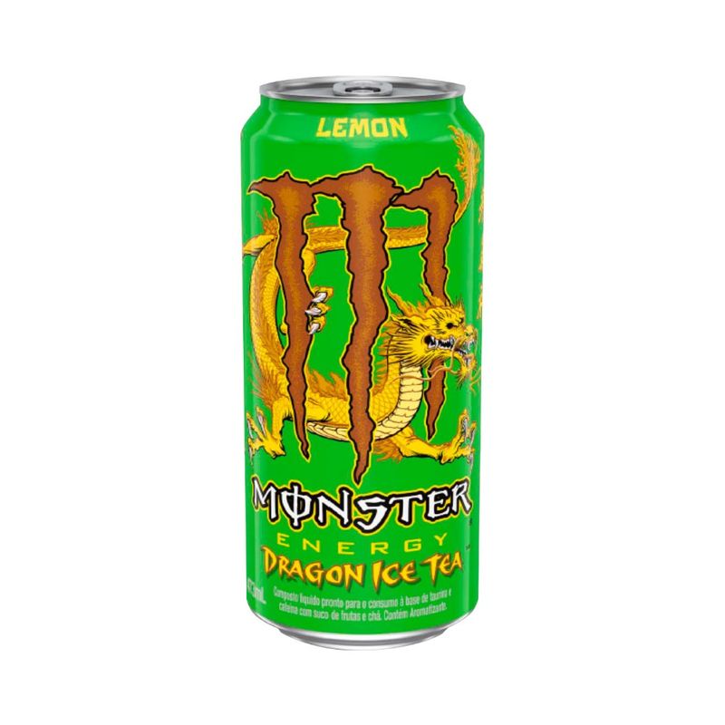 Monster Energy Dragon Ice Tea 473ml Lata Lemon - drogariacatarinense