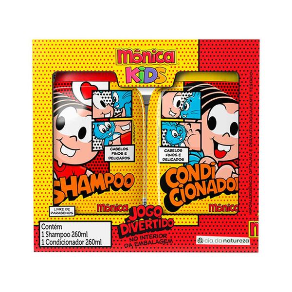 Shampoo+condicionador Monica Kids 260+260ml