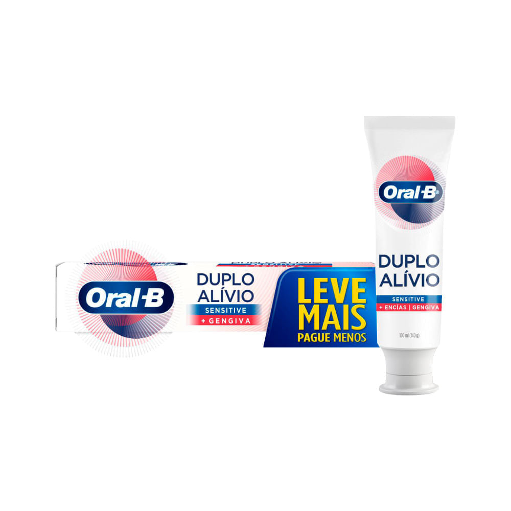 Creme Dental Oral B Duplo Alivio 140gr Leva+pague-sensitive Especial