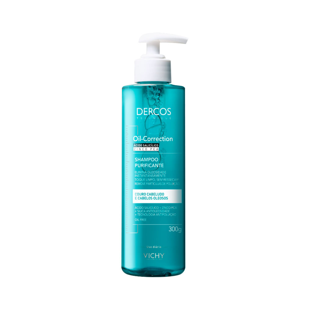 Vichy Dercos Shampoo Oil-correction 300gr Purificante