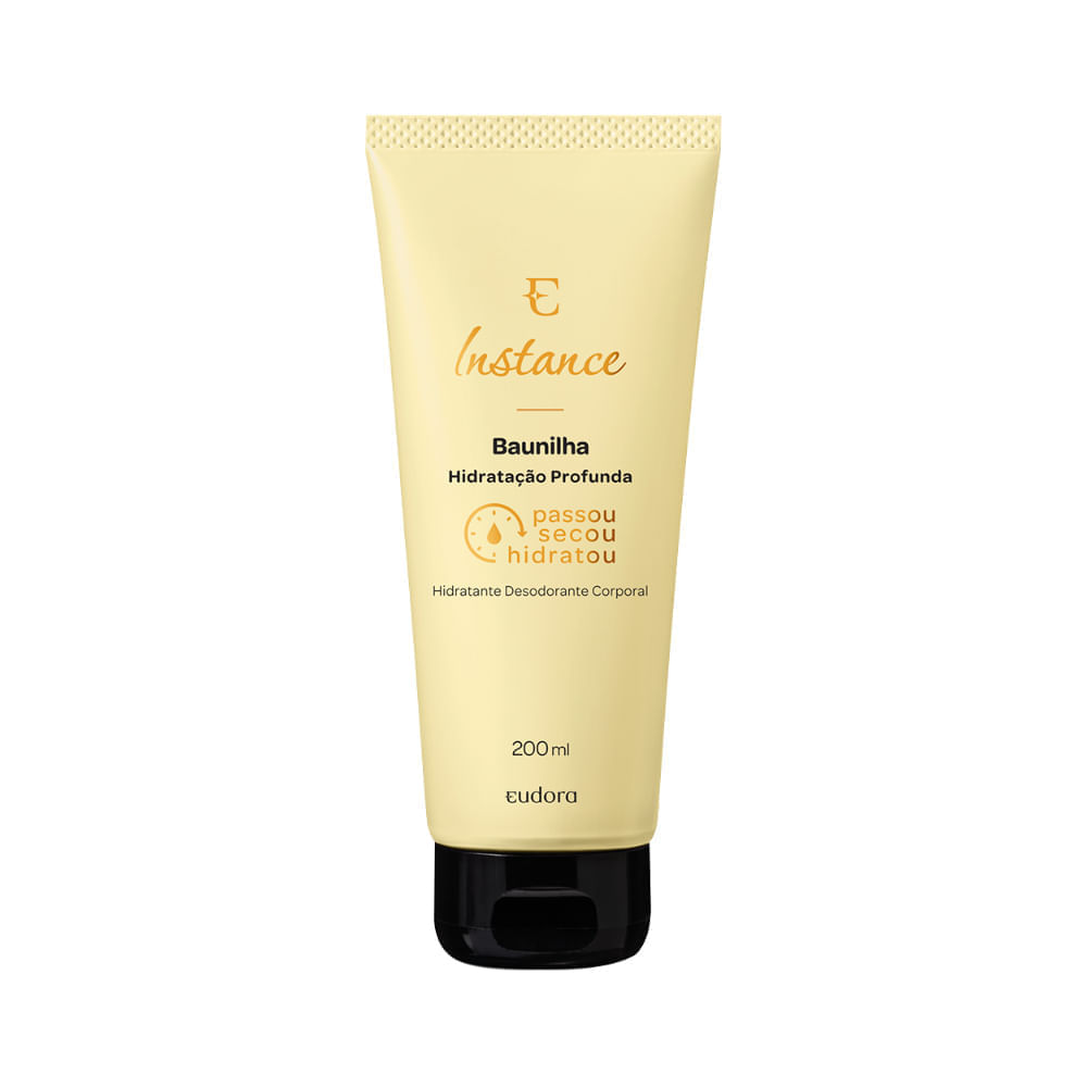 Loção Hidratante Instance Baunilha 200Ml
