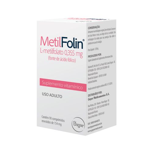 Metilfolin-Com-90-Comprimidos