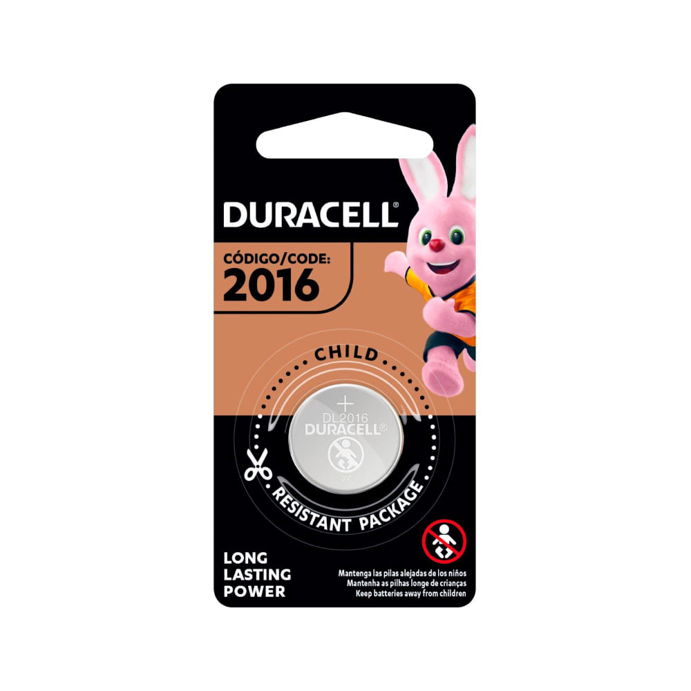 Duracell Bateria De Lítio 2016 Com 1 Unidade