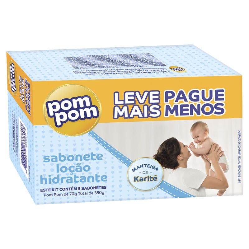 Sabonete-Pom-Pom-Locao-Hidratante-Leve5-Pague4-Unidades-De-80g