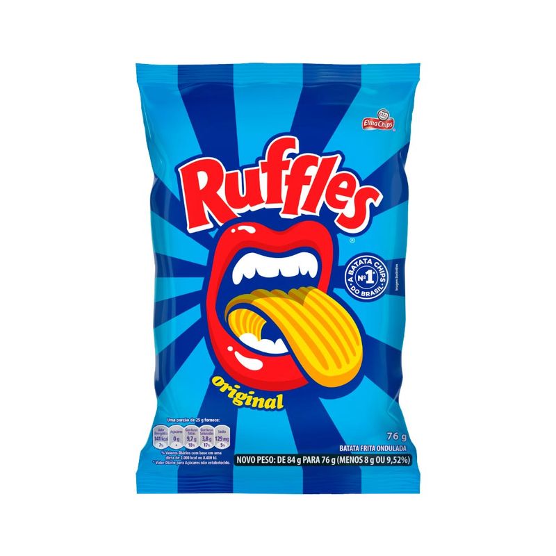 Batata Ruffles 76gr Original - drogariacatarinense