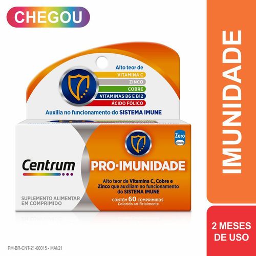 Centrum-Pro-Imunidade-Multivitaminico-Com-Vitaminas-C-E-Zinco-60--Capsulas
