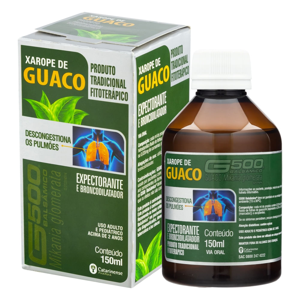 Xarope De Guaco G500 Balsâmico 150ml