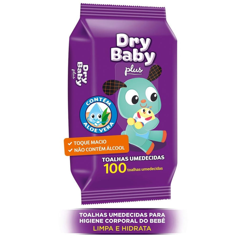TOALHAS UMD DRY BABY PLUS C/100