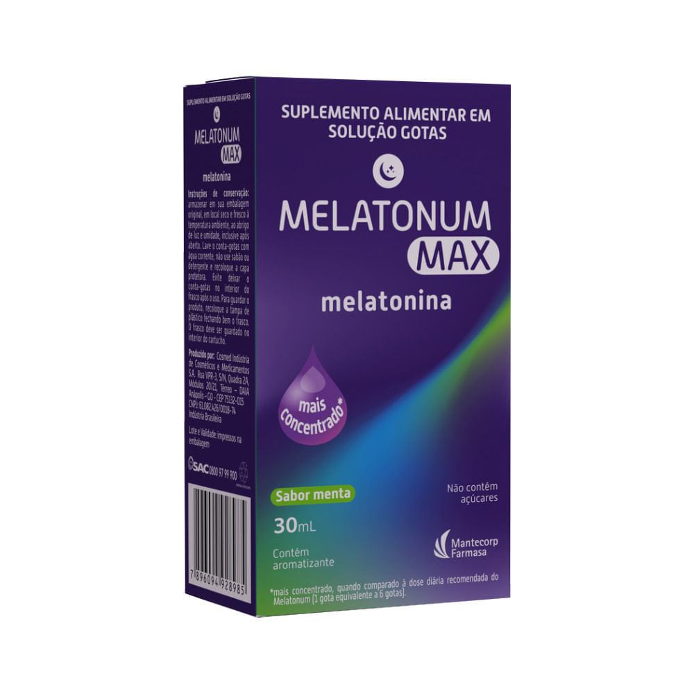 Melatonum Max Gotas 30ml