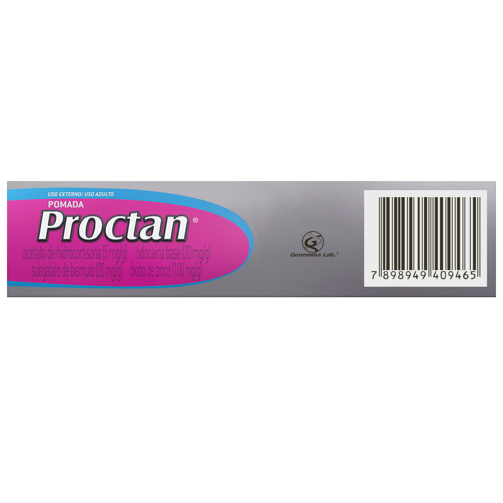 Pomada Para Hemorroida Proctan 25g Com 6 Aplicadores - drogariacatarinense