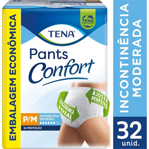 Roupa-Intima-Tena-Pants-Confort-P-m-32-Unidades