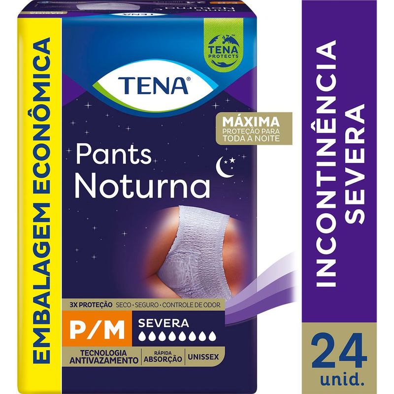 Roupa Íntima Tena Pants Noturna P/m 24 Unidades - drogariacatarinense