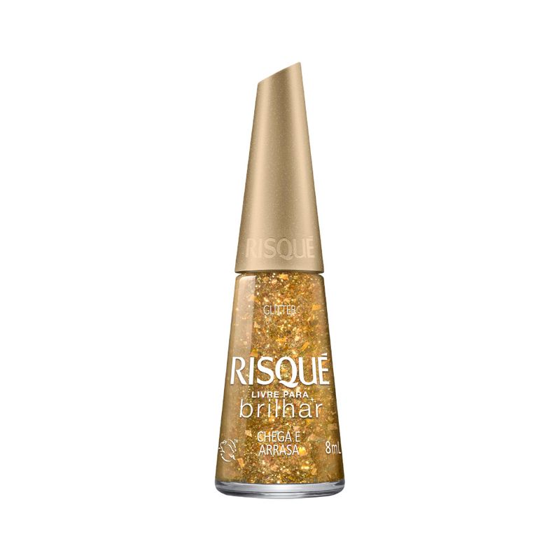 Esmalte Risque Livre Para Brilhar 8ml Chega E Arrasa - drogariacatarinense