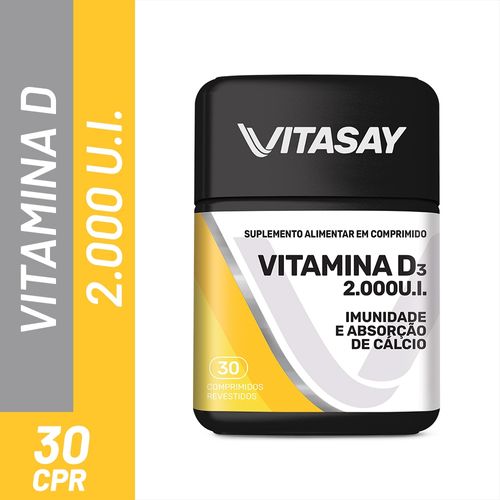 Vitasay-Vitamina-D3-Com-30-Comprimidos-Efervescentes-2000ui