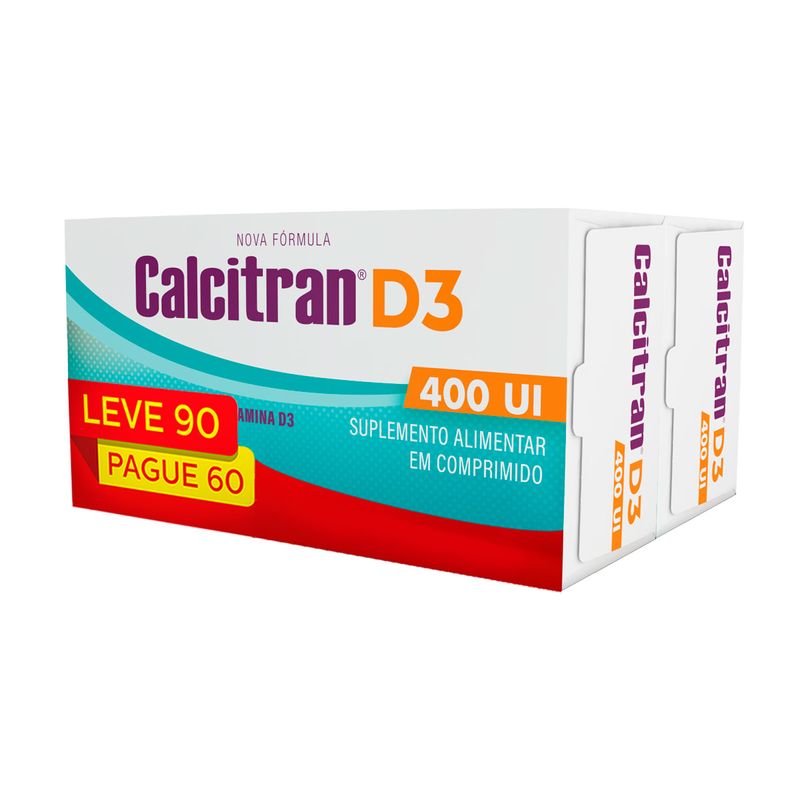 Calcitran-D3-Leve-90-Pague-60-Comprimidos-400ui-Especial